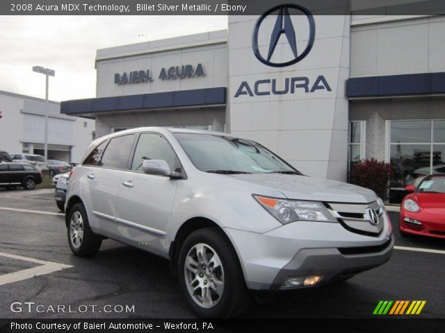 2008 Acura MDX Technology in Billet Silver Metallic
