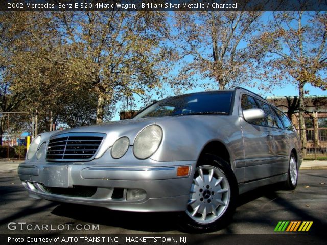 2002 Mercedes-Benz E 320 4Matic Wagon in Brilliant Silver Metallic