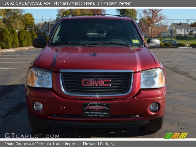 2002 GMC Envoy SLE 4x4 in Monterey Maroon Metallic
