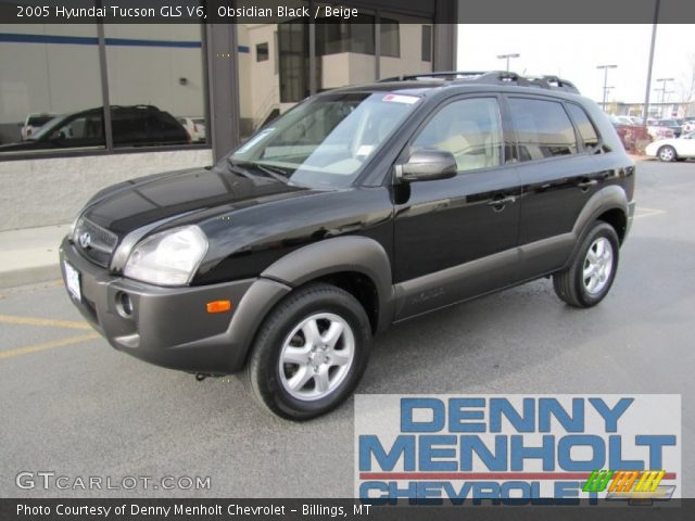 2005 Hyundai Tucson GLS V6 in Obsidian Black