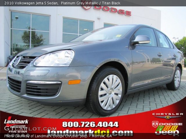 2010 Volkswagen Jetta S Sedan in Platinum Grey Metallic