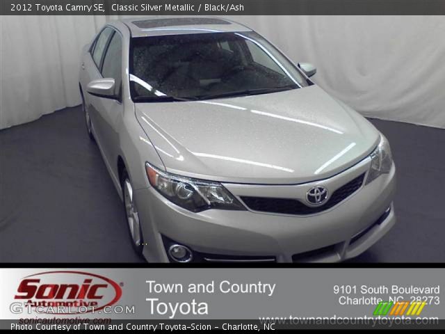 2012 Toyota Camry SE in Classic Silver Metallic