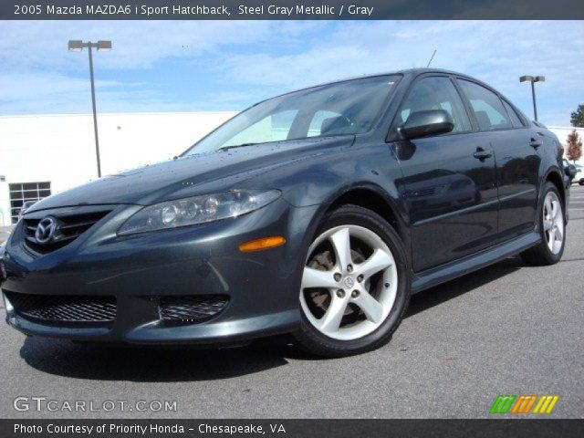 2005 Mazda MAZDA6 i Sport Hatchback in Steel Gray Metallic