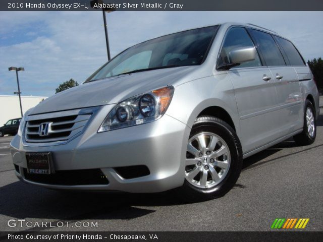 2010 Honda Odyssey EX-L in Alabaster Silver Metallic