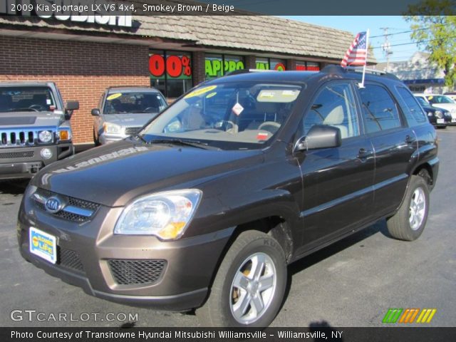 2009 Kia Sportage LX V6 4x4 in Smokey Brown