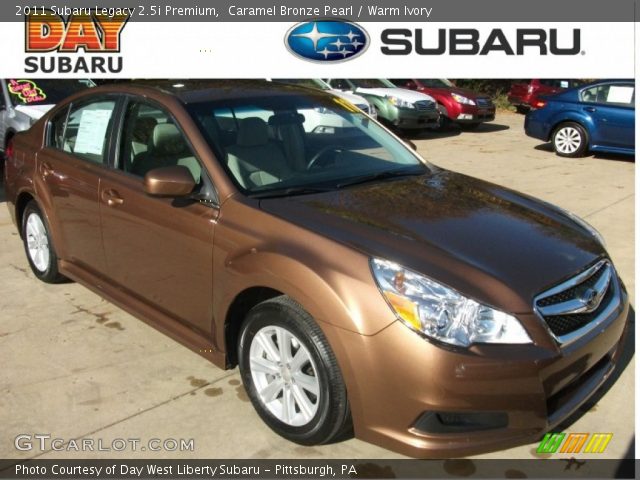 2011 Subaru Legacy 2.5i Premium in Caramel Bronze Pearl