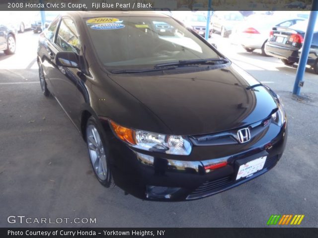 2008 Honda Civic Si Coupe in Fiji Blue Pearl