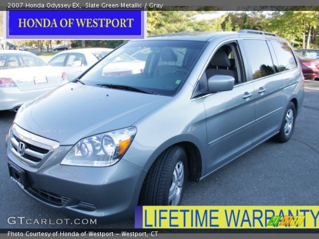 2007 Honda Odyssey EX in Slate Green Metallic