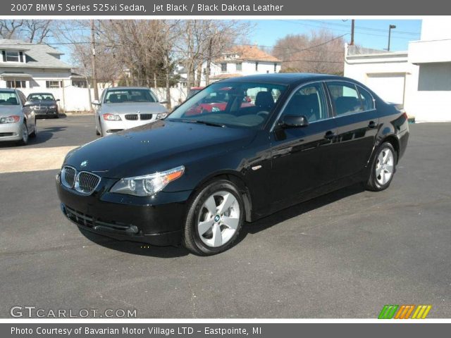 2007 BMW 5 Series 525xi Sedan in Jet Black