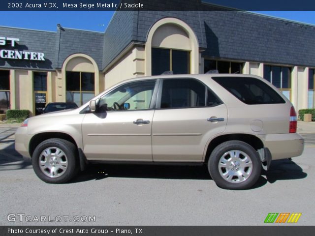 2002 Acura MDX  in Mesa Beige Metallic