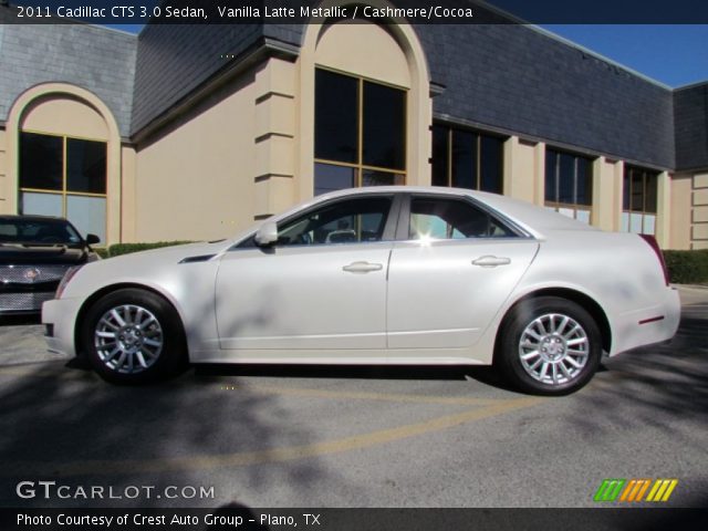 2011 Cadillac CTS 3.0 Sedan in Vanilla Latte Metallic