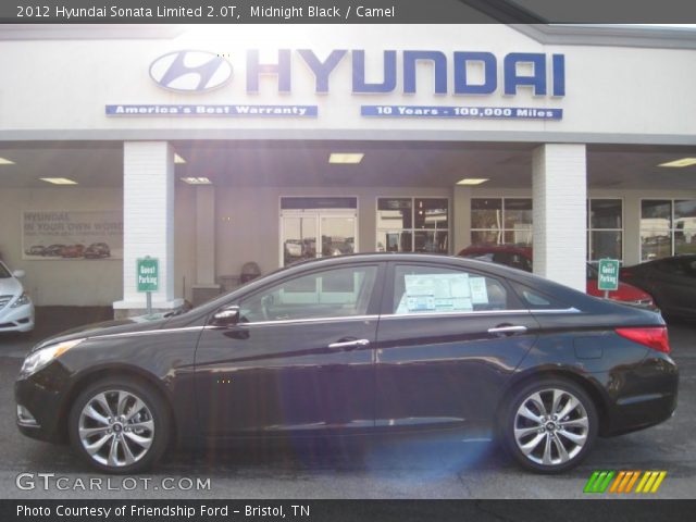 2012 Hyundai Sonata Limited 2.0T in Midnight Black