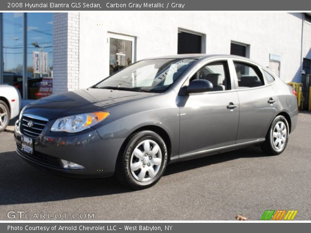 2008 Hyundai Elantra GLS Sedan in Carbon Gray Metallic