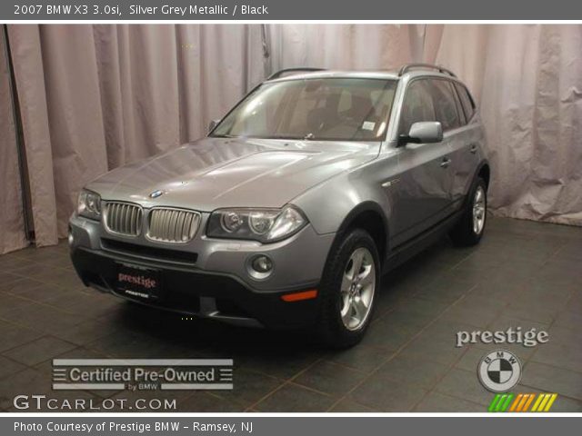 2007 BMW X3 3.0si in Silver Grey Metallic