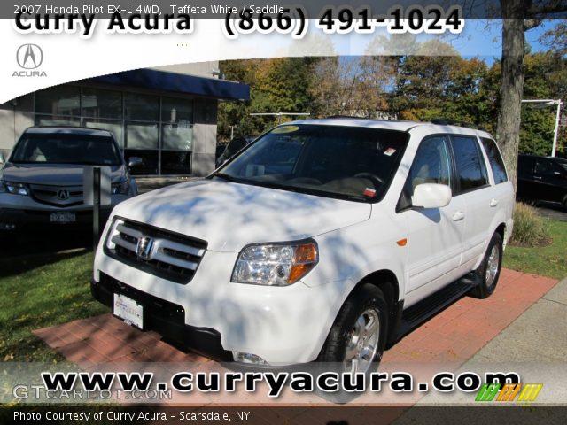2007 Honda Pilot EX-L 4WD in Taffeta White