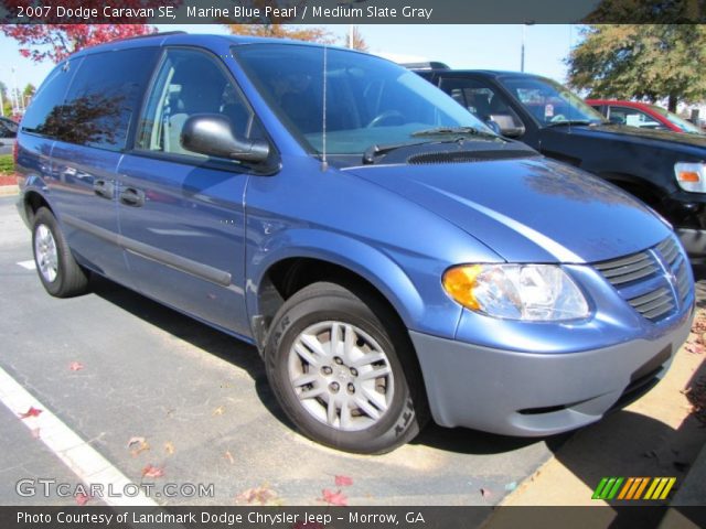 2007 Dodge Caravan SE in Marine Blue Pearl