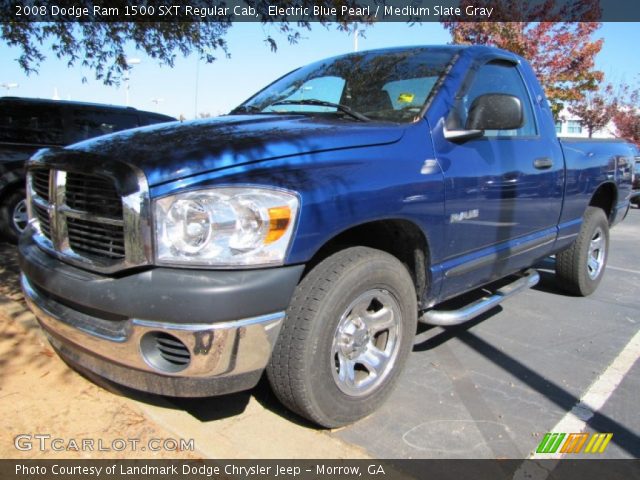 2008 Dodge Ram 1500 SXT Regular Cab in Electric Blue Pearl