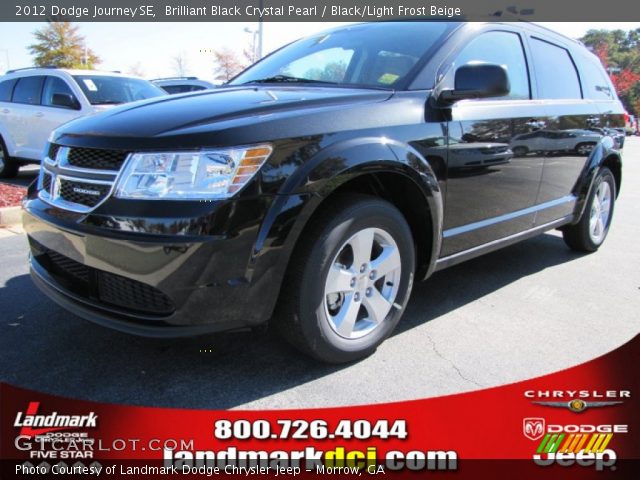 2012 Dodge Journey SE in Brilliant Black Crystal Pearl