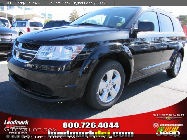 2012 Dodge Journey SE in Brilliant Black Crystal Pearl