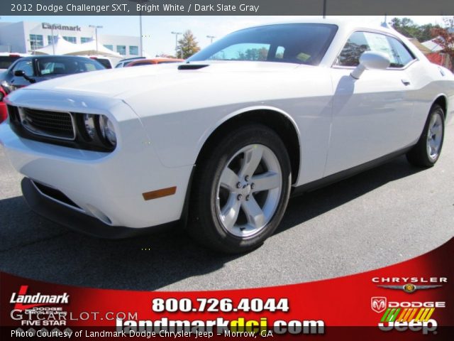 2012 Dodge Challenger SXT in Bright White