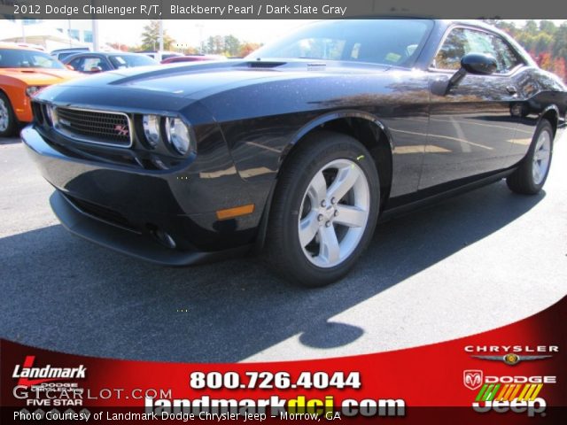 2012 Dodge Challenger R/T in Blackberry Pearl