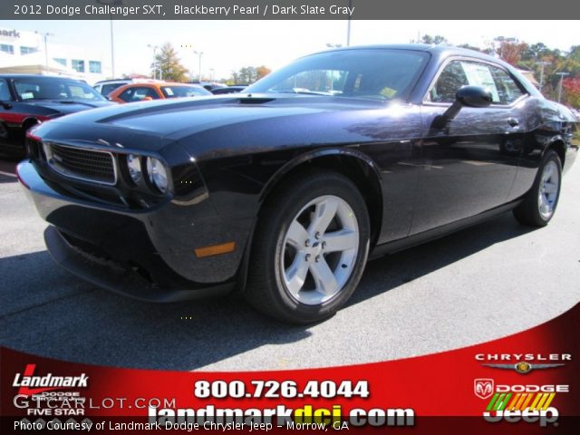 2012 Dodge Challenger SXT in Blackberry Pearl