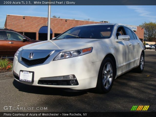 2009 Acura TL 3.5 in White Diamond Pearl