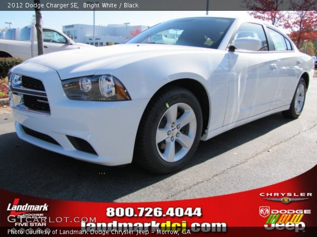 2012 Dodge Charger SE in Bright White