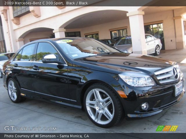 2009 Mercedes-Benz C 300 Sport in Black