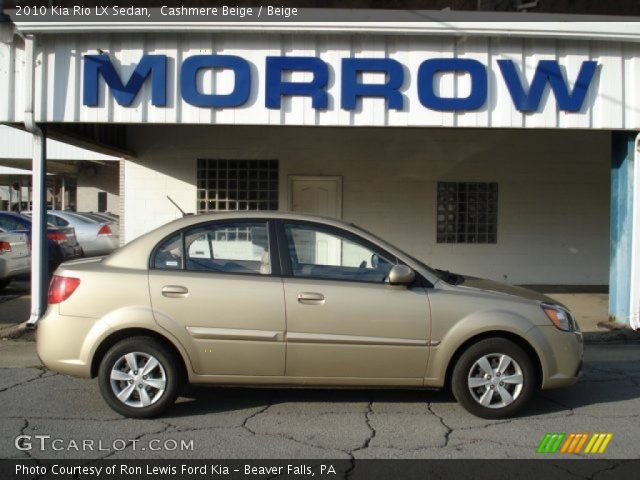 2010 Kia Rio LX Sedan in Cashmere Beige