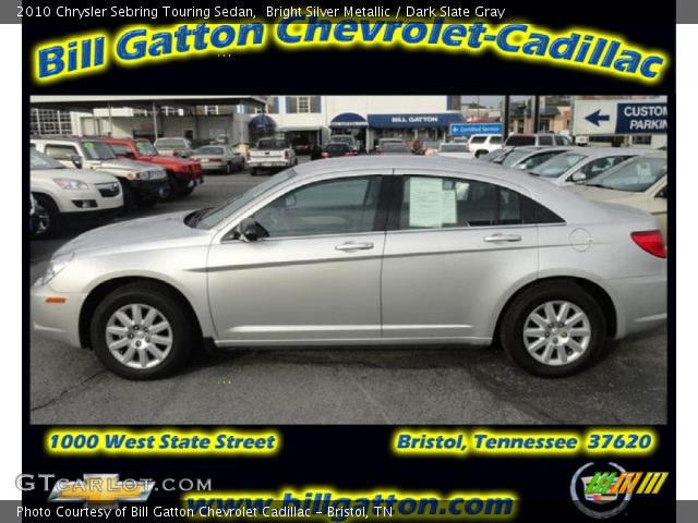 2010 Chrysler Sebring Touring Sedan in Bright Silver Metallic