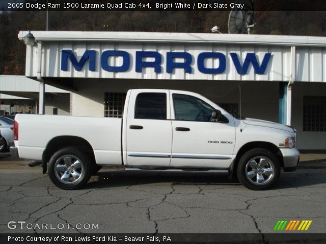 2005 Dodge Ram 1500 Laramie Quad Cab 4x4 in Bright White