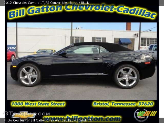 2012 Chevrolet Camaro LT/RS Convertible in Black