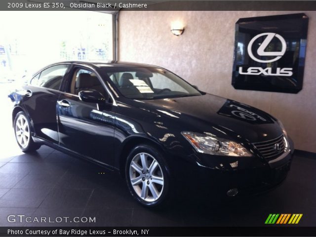 2009 Lexus ES 350 in Obsidian Black