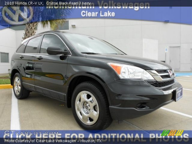 2010 Honda CR-V LX in Crystal Black Pearl