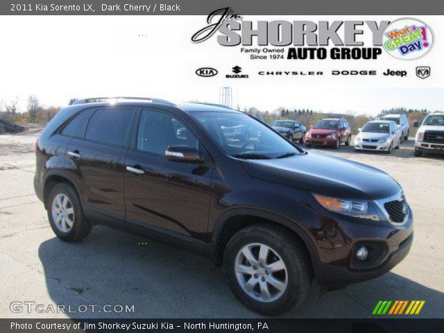 2011 Kia Sorento LX in Dark Cherry