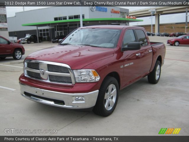 2012 Dodge Ram 1500 Lone Star Crew Cab in Deep Cherry Red Crystal Pearl