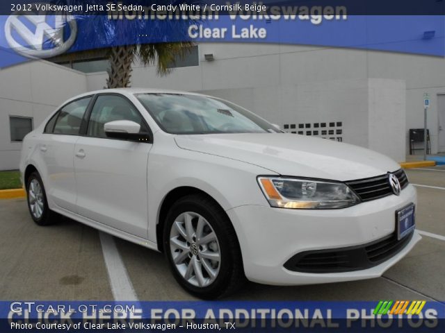 2012 Volkswagen Jetta SE Sedan in Candy White