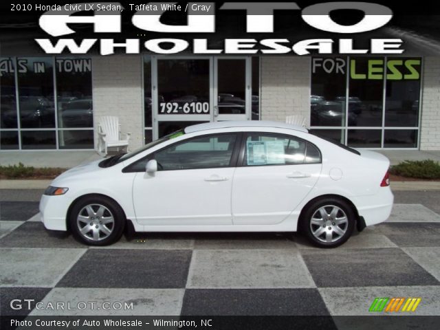 2010 Honda Civic LX Sedan in Taffeta White