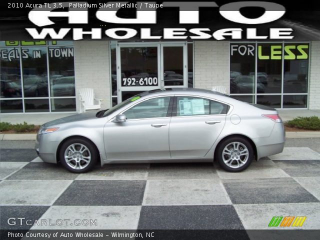2010 Acura TL 3.5 in Palladium Silver Metallic