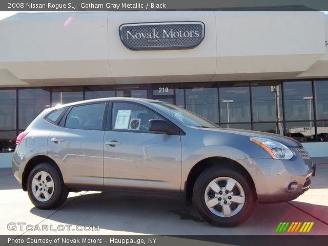 2008 Nissan Rogue SL in Gotham Gray Metallic