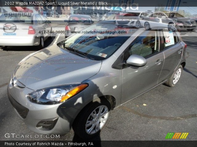 2012 Mazda MAZDA2 Sport in Liquid Silver Metallic