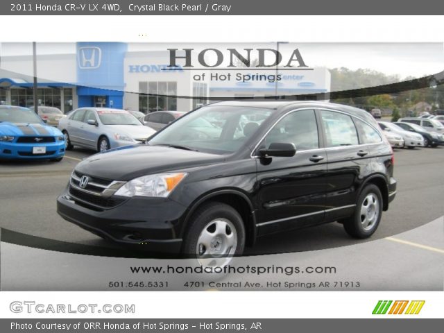 2011 Honda CR-V LX 4WD in Crystal Black Pearl