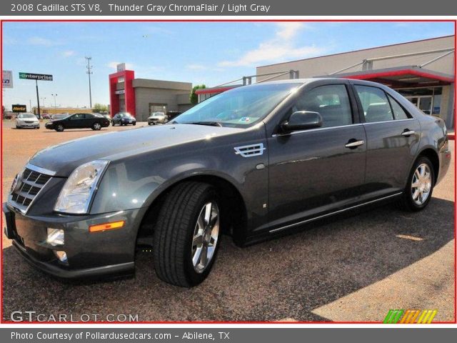 2008 Cadillac STS V8 in Thunder Gray ChromaFlair