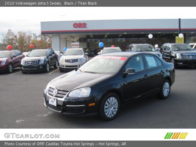 2010 Volkswagen Jetta S Sedan in Black