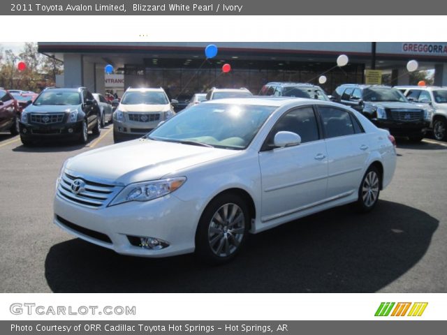2011 Toyota Avalon Limited in Blizzard White Pearl
