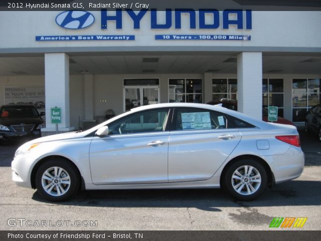 2012 Hyundai Sonata GLS in Radiant Silver