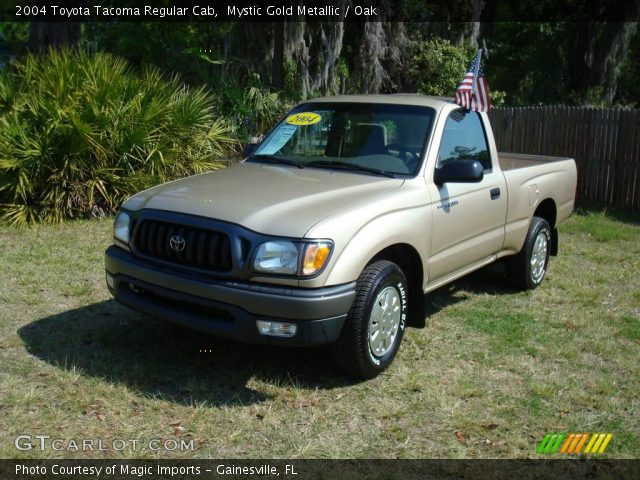 2004 Toyota Tacoma Regular Cab in Mystic Gold Metallic