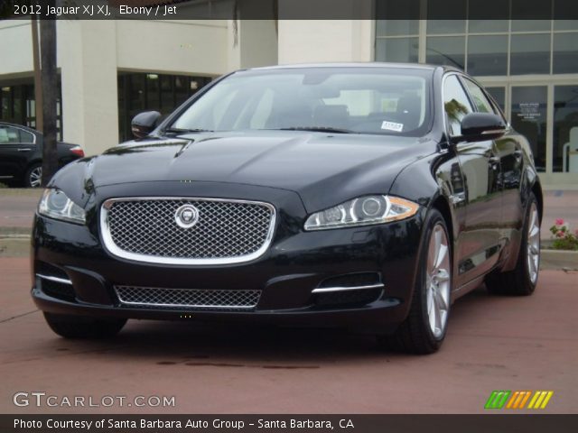 2012 Jaguar XJ XJ in Ebony