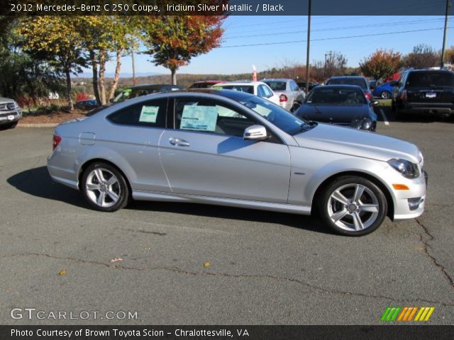 2012 Mercedes-Benz C 250 Coupe in Iridium Silver Metallic